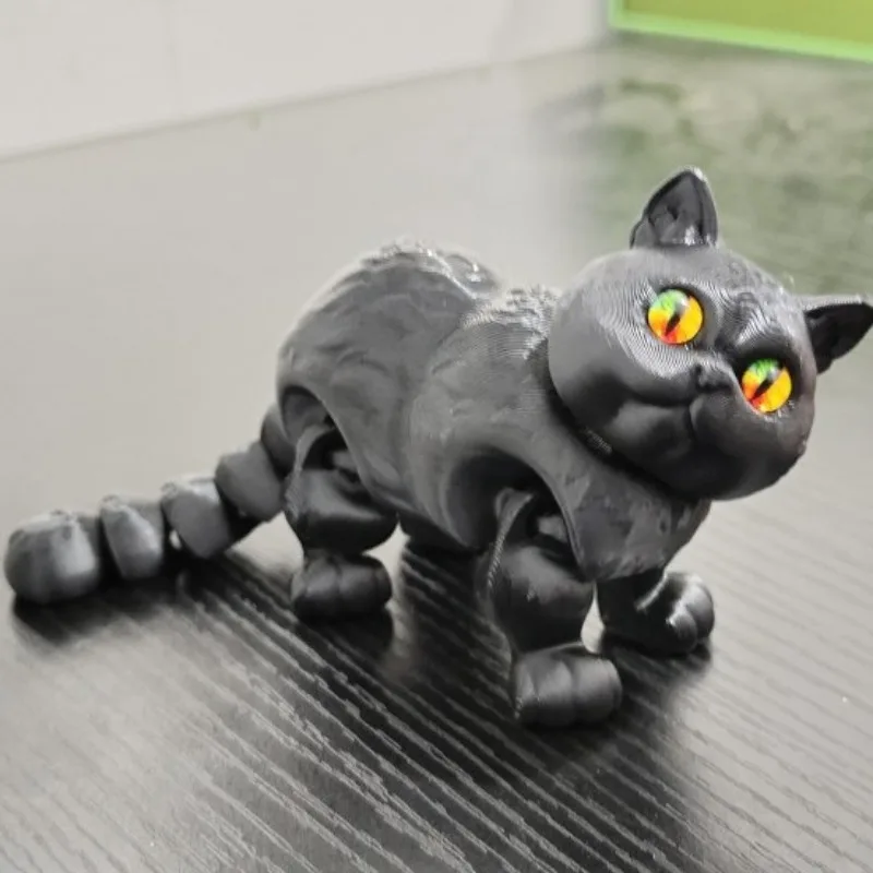 3d фигурки декор для комнаты 3D Printed Cute Cats Tail Joint