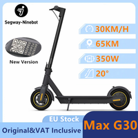 EU Stock Original Ninebot By Segway G30 G30P Electric Scooter Upgrade 350W Motor 30KM/H Max Speed 65KM Range Kickscooter