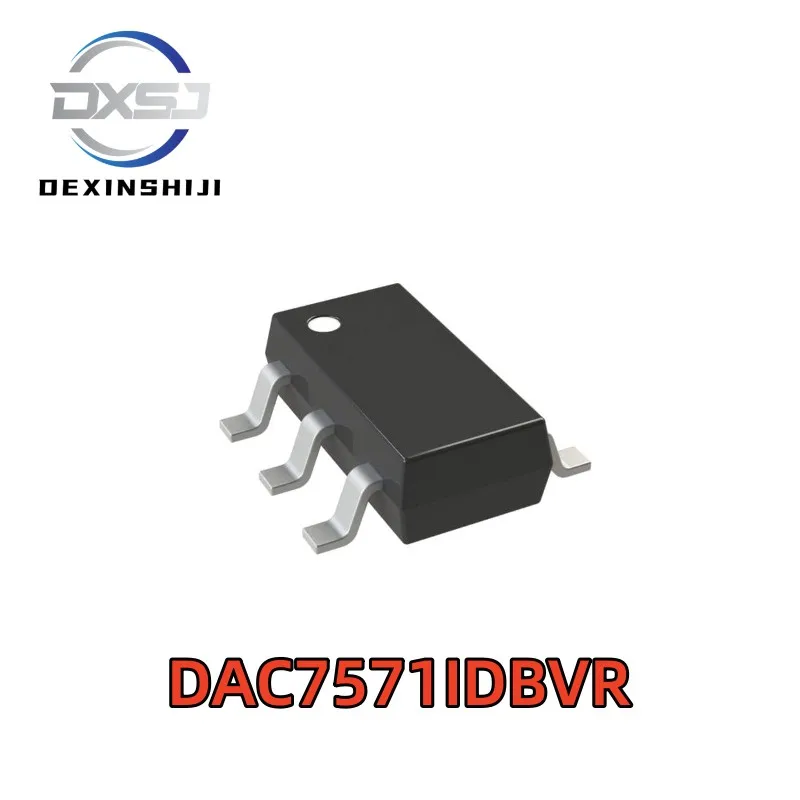 10pcs New original DAC7571IDBVR SOT-23-6 12-bit digital to analog converter chip