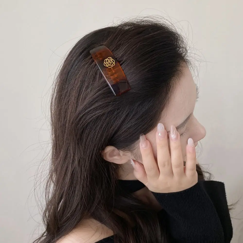 

Teeth Hair Comb Hairpin Fixed Combs Styling Tool Flower Side Clip Korean Style Headwear Barrettes Anti Slip Bangs Clip Student