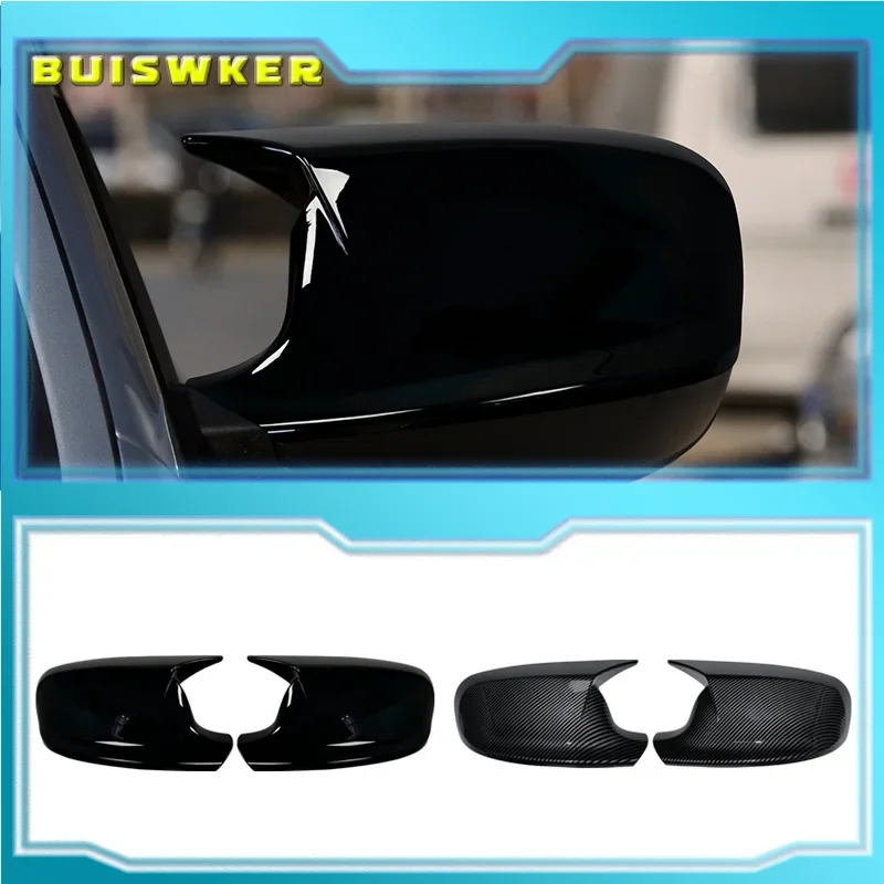 

Best Quality Gloss Black Rear View Mirror Cover Cap For BMW X1 E84 X3 F25 Pre-LCI 2010 2011 2012 2013 Wholesale Quick Delivery