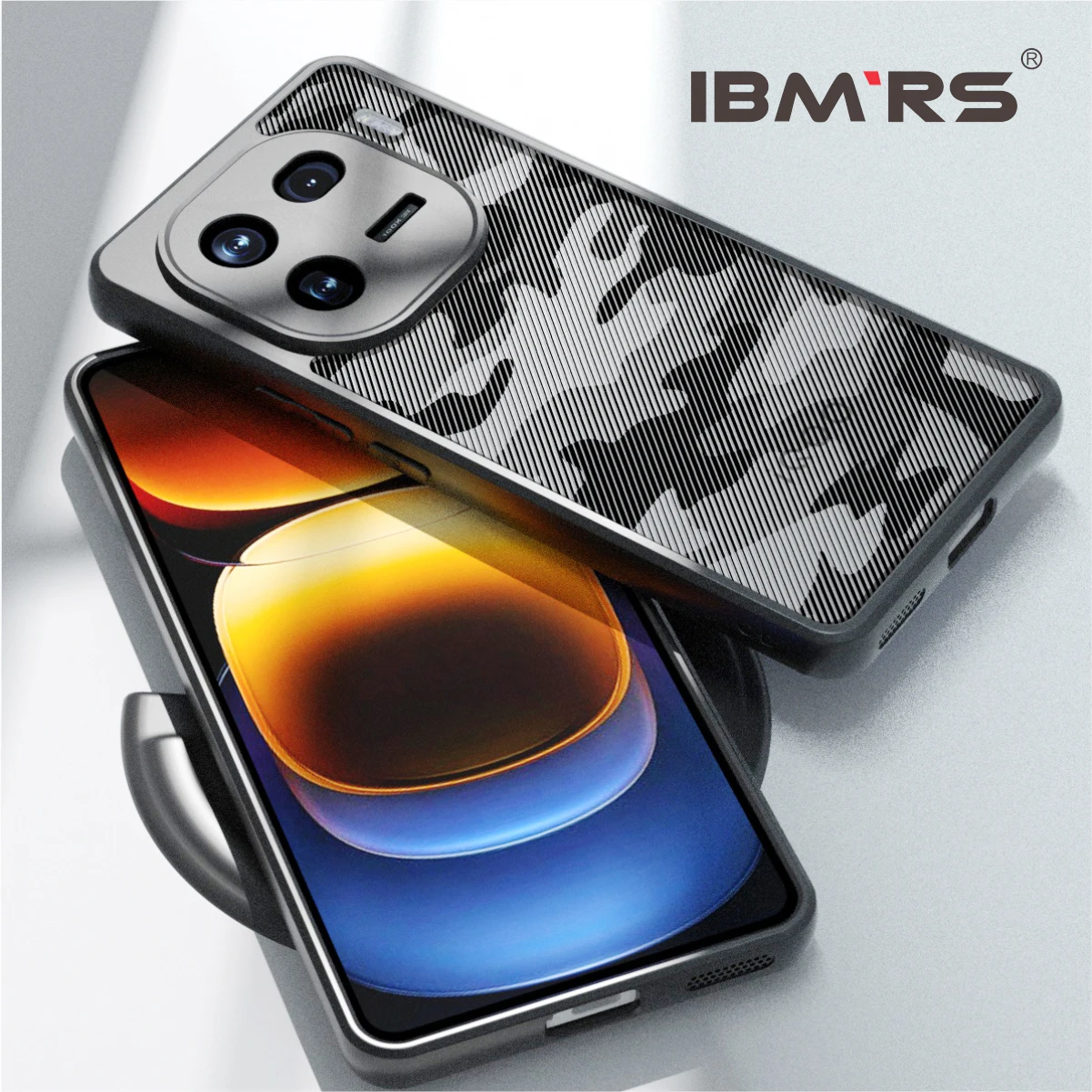 

for iQOO 12 Case Camo | Shockproof Protective Cover - IBMRS