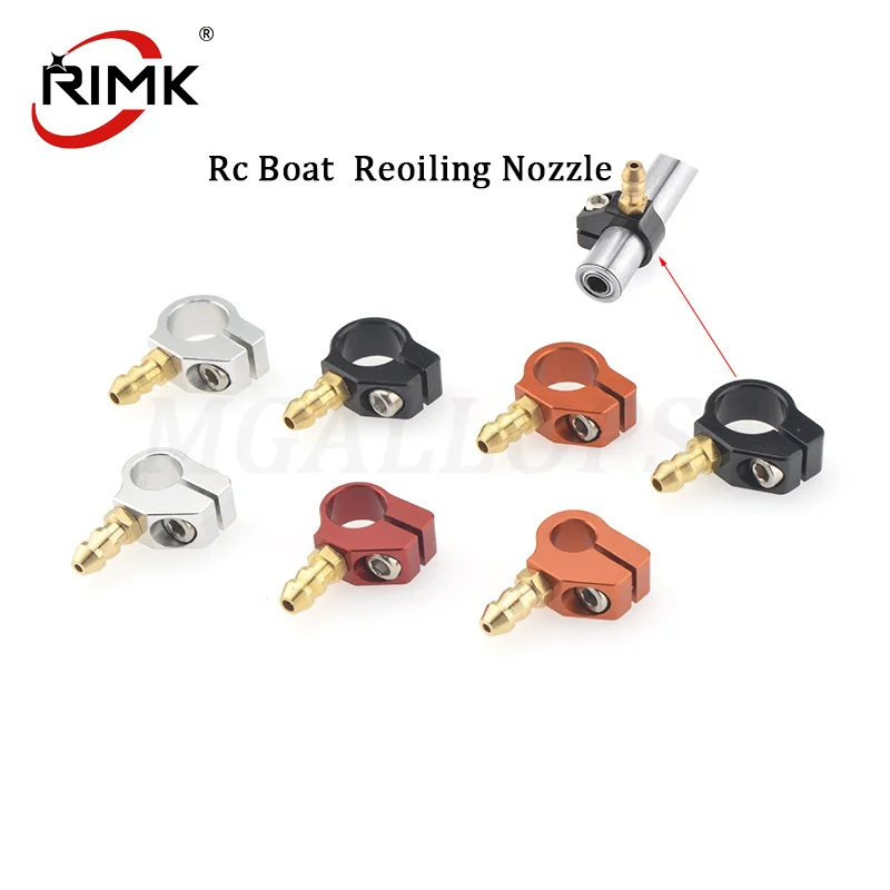 

RC Boat 6/7/8/9/9.5/10mm Metal Reoiling Nozzle for 4mm/4.76mm/6.35mm Flexible shaft's Stainess Steel Tube Boat Shaft