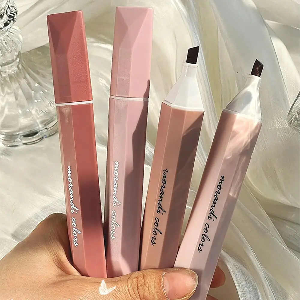 4PCS/Set Gradient Color Highlighter Eye Protection Graffiti Fluorescent Pen Stationery Color Marker Pen Boys/Girls