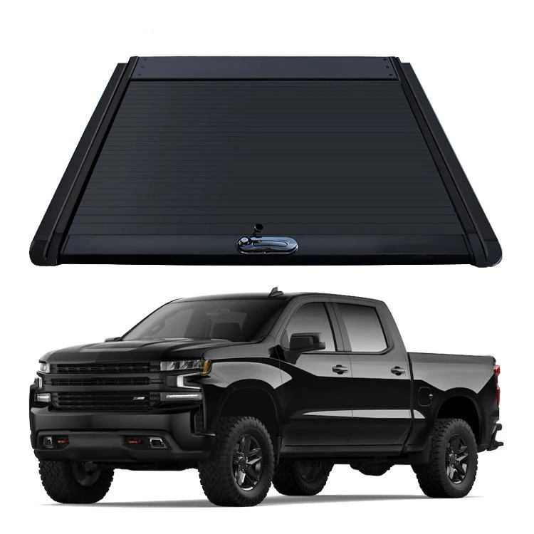 

Pick Up Truck Car 4x4 Accessories Aluminium Roller Lid Shutter Top Retractable Roll Up Tonneau Cover for Dodge Ram 1500 2022