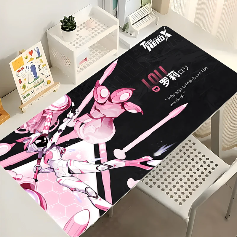 لوحة المفاتيح To Be Hero X Anime لوحة ماوس ممتدة لألعاب الكمبيوتر المكتبي عالية الدقة حصيرة حماية لسطح المكتب ملحقات ألعاب الكمبيوتر المحمول لوحة ماوس