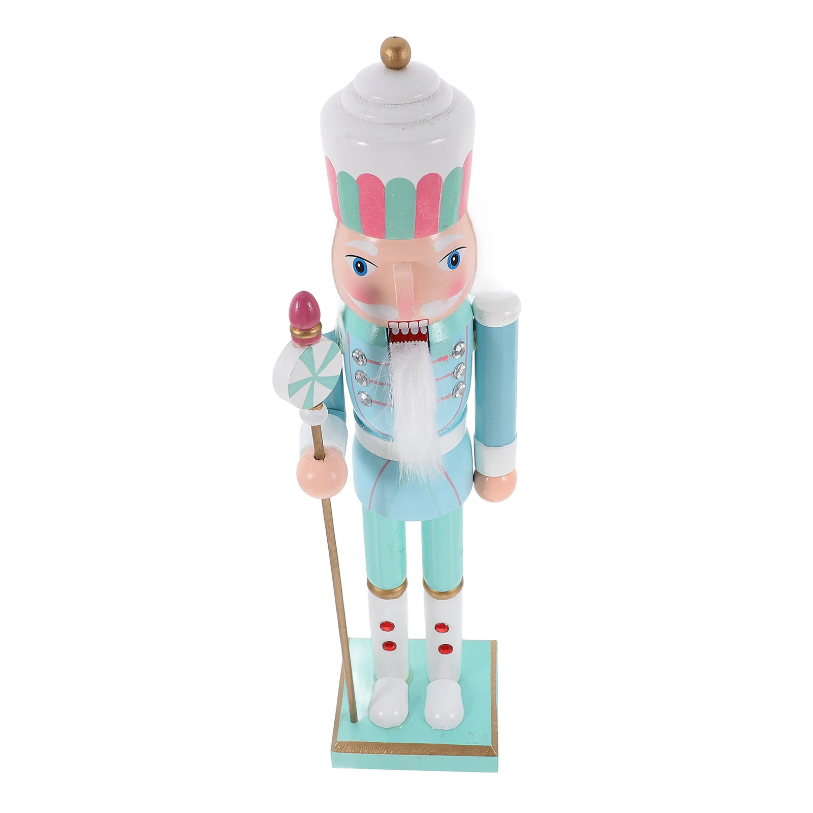 

Multicolor Nutcracker Christmas Decoration Festive Tabletop Ornament Set For Home Holiday Party Nutcracker Yard Decor