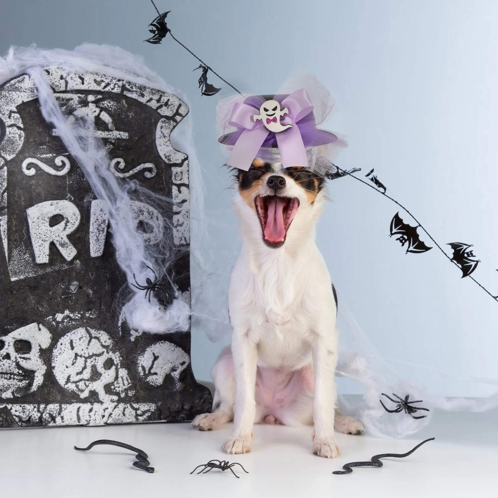 

1Set Creative Halloween Pet Costume Dog Tutu Skirt Hat Adorable Dog Cat Party Dress Fun Outfit Halloween Pet Costume
