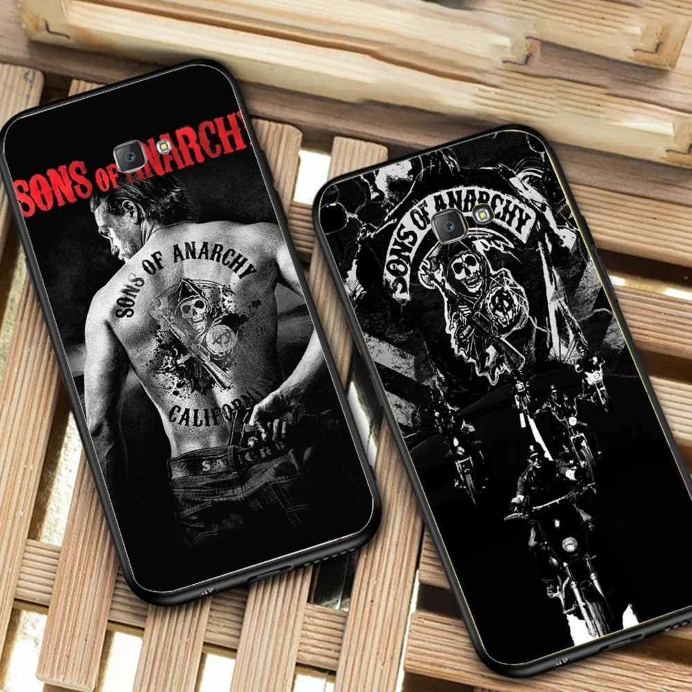 S-Sons of A-Anarchy TV Phone Case For Samsung A 10 11 12 13 20 21 22 30 31 32 40 51 52 53 70 71 72 73 91 13 shell