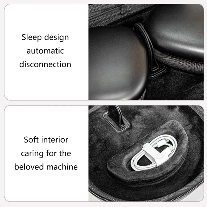 حقيبة حمل سماعات الرأس وأغطية واقية لسماعات الرأس مقاس