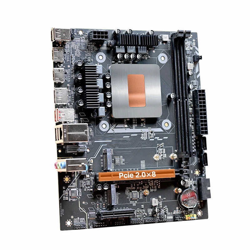 DIY-Gaming-Computer-Motherboard mit integrierter CPU 13. Core Interpose Kit Q1J1 ES 0000 8C12T DDR4 RAM LGA115X Desktop-PC