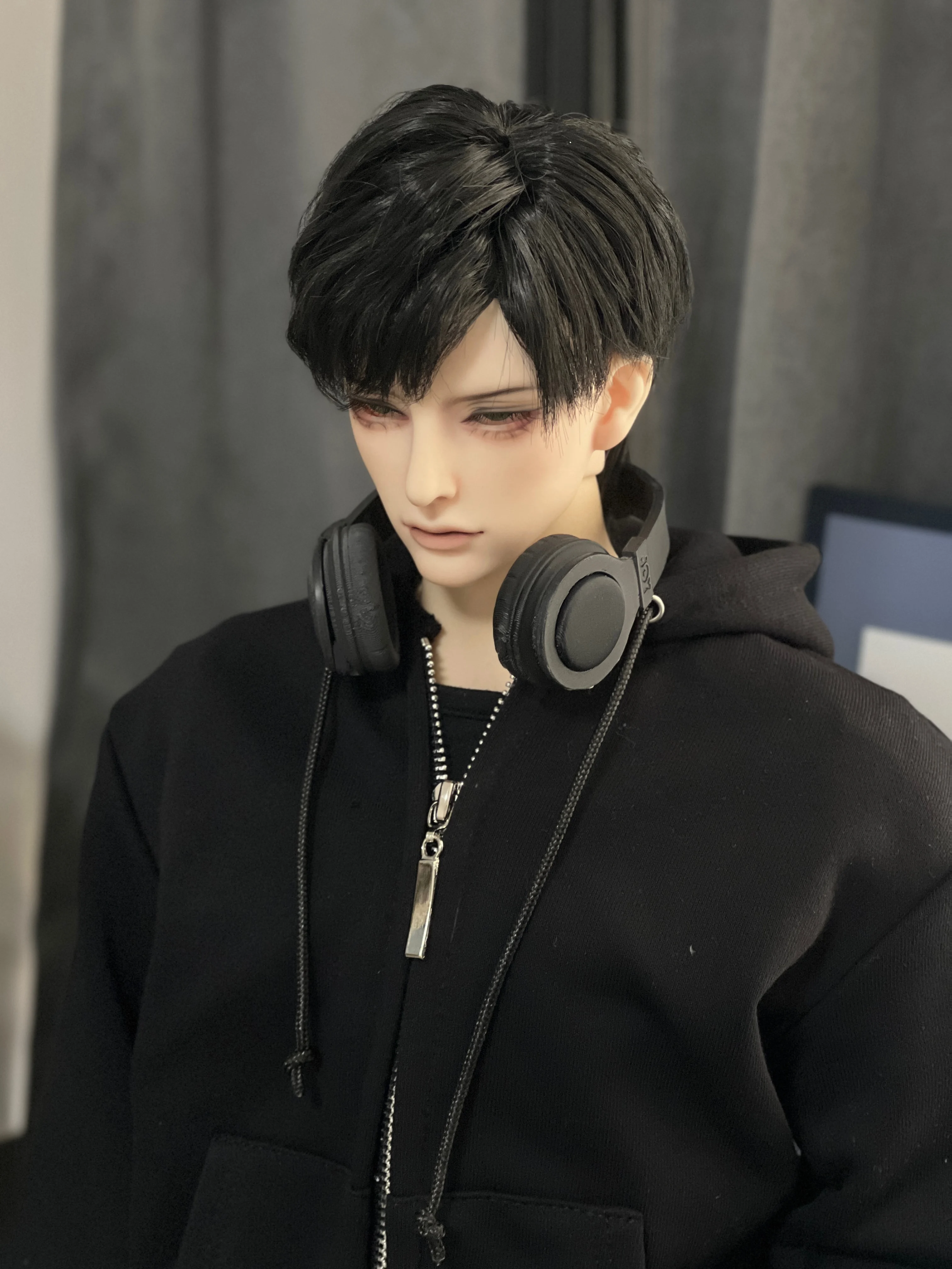 ブライスドールヘッドフォン付き ブライス人形のおもちゃ,bjd製品,人形のアクセサリー,bjd,1:6, 1/4,msd