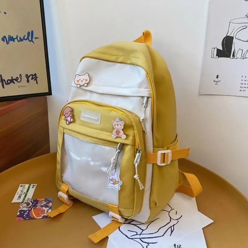 x90d-fashion-nylon-school-backpack-travel-laptop-bag-rucksack-casual-daypack-school-bags-for-student-bookbag