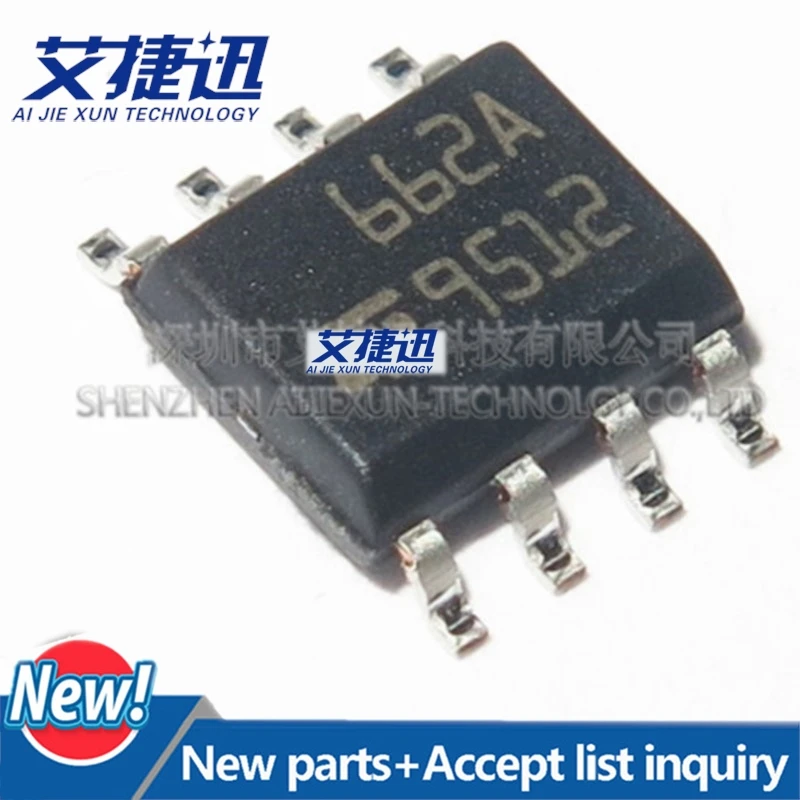 10Pcs ST662ACD SOP-8 DC-DC CONVERTER FROM 5V TO 12V, 0.03A FOR FLASH MEMORY PROGRAMMING SUPPLY New and original