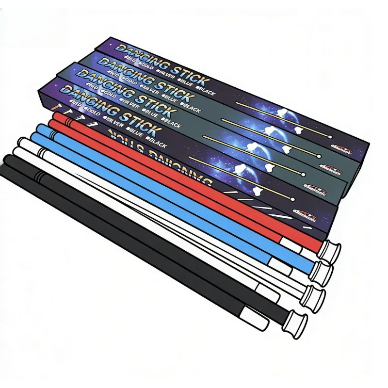 Floating Aluminum Magic Wand Dancing Cane Lightweight No Strings Stage Close Up Street Magic Trick Levitation Prop 5 Colors
