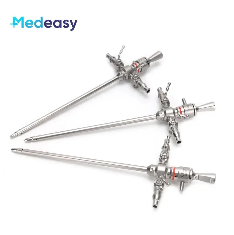 Arthroscope instruments, rigid endoscope arthroscopy with sheath and trocar 4mm