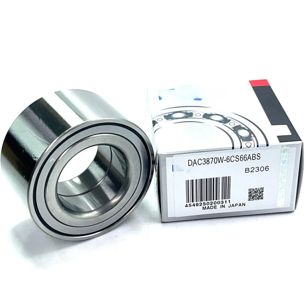 Japan Original Auto Wheel Hub Bearing DAC3870W-6CS66 38x70x38mm OEM Number 9004363369 for 2005-2018 Daihatsu Terios Toyota
