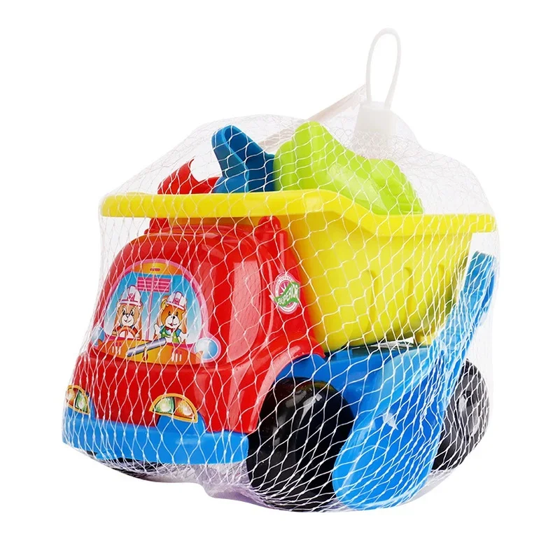 5 Pcs/set Children Beach Toys Sand Play Kit Baby Summer Digging Tool with Shovel Outdoor Toy Set Box for Kid
