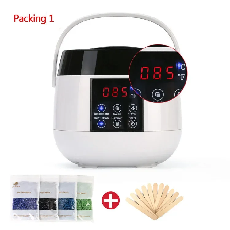 Hair Removal Wax Warmer Kit Depilatory Waxing Kit heater for Women Men  Professional Wax Warmer Kit