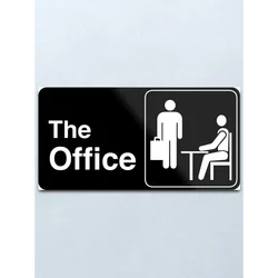 The Office TV Show Logo Metal Print Tin Sign Bar Home Wall Decor Metal Art Poster