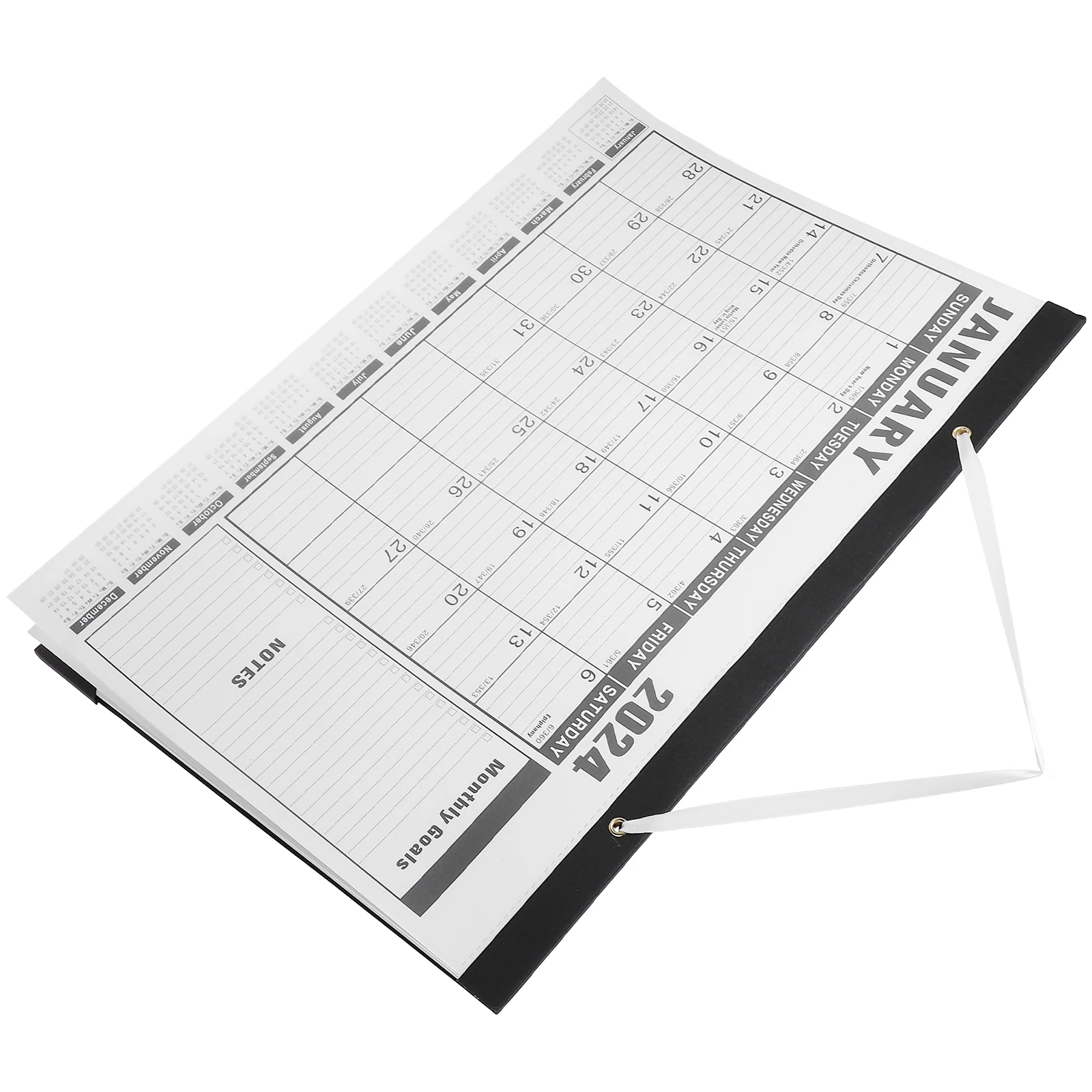 

Calendar Wall Monthly Planner Noting Office Hanging Household English Large Dating