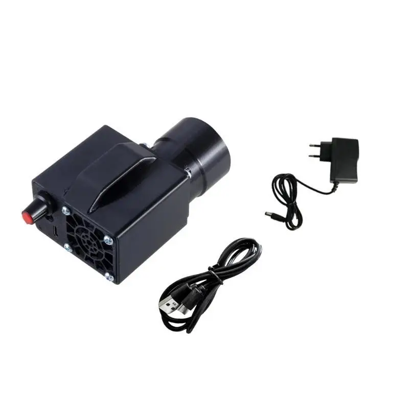 652F شواء منفاخ الهواء مروحة 12 فولت 16000 دورة في الدقيقة متغيرة السرعة مروحة الطرد المركزي للتخييم #1