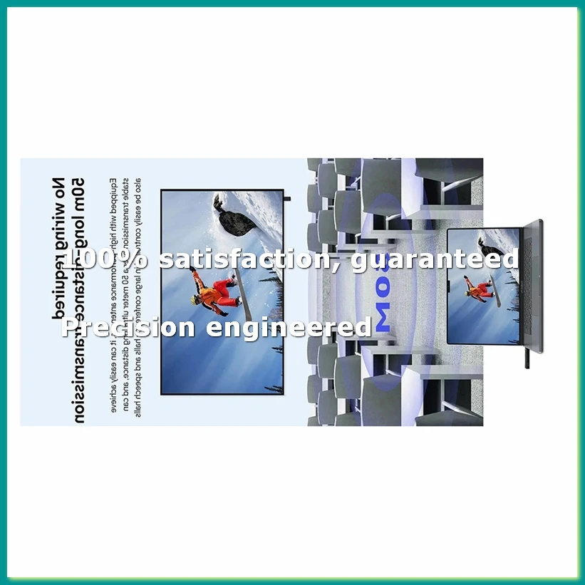 

Беспроводной видеопередатчик и приемник 50M с поддержкой Wi-Fi, адаптер для дублирования экрана 1080P для ПК, ноутбуков, телевизоров - A86Z