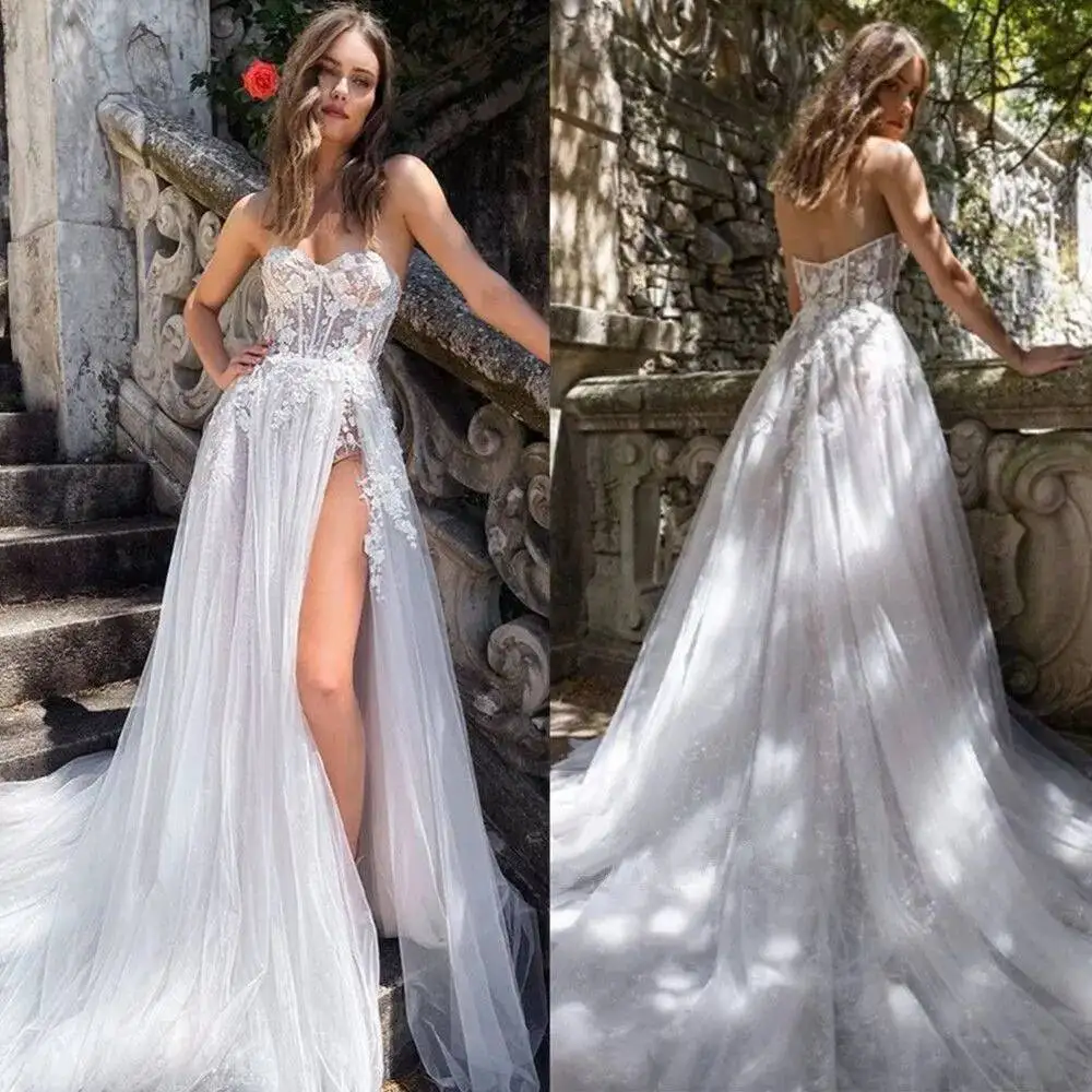 

Черные свадебные платья больших размеров, кружевное, расшитое бисером, с прозрачным V-образным вырезом, иллюзия, с длинным рукавом, гражданское свадебное платье на заказ, Robe De Mariee