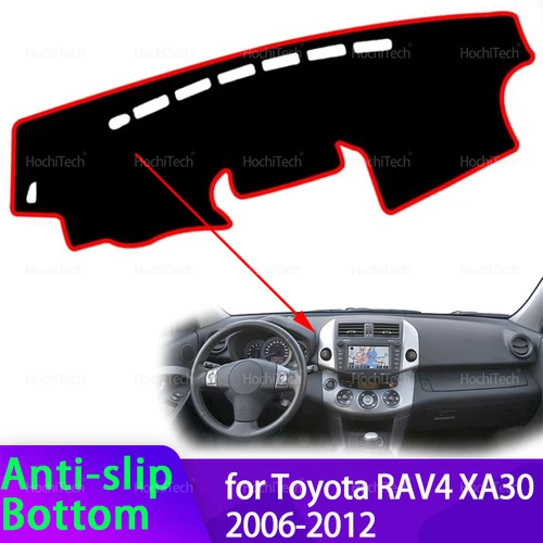 Almohadilla de cubierta de salpicadero para Toyota RAV4 XA30 2006-2012 cubierta de salpicadero de coche alfombrilla de tablero almohadilla de alfombra cojín de capa de sombrilla