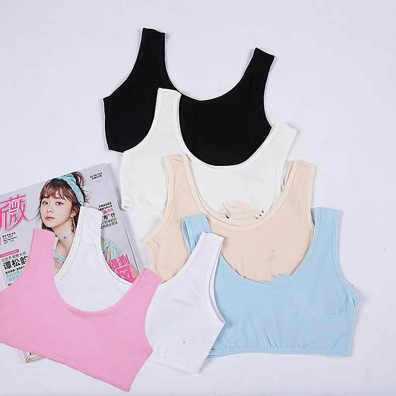 

Bra for Girls 12 years Underwear Tops for Teens Lingerie Children Sport Training Bras Tank Kids Undies Undercloth 7-14T