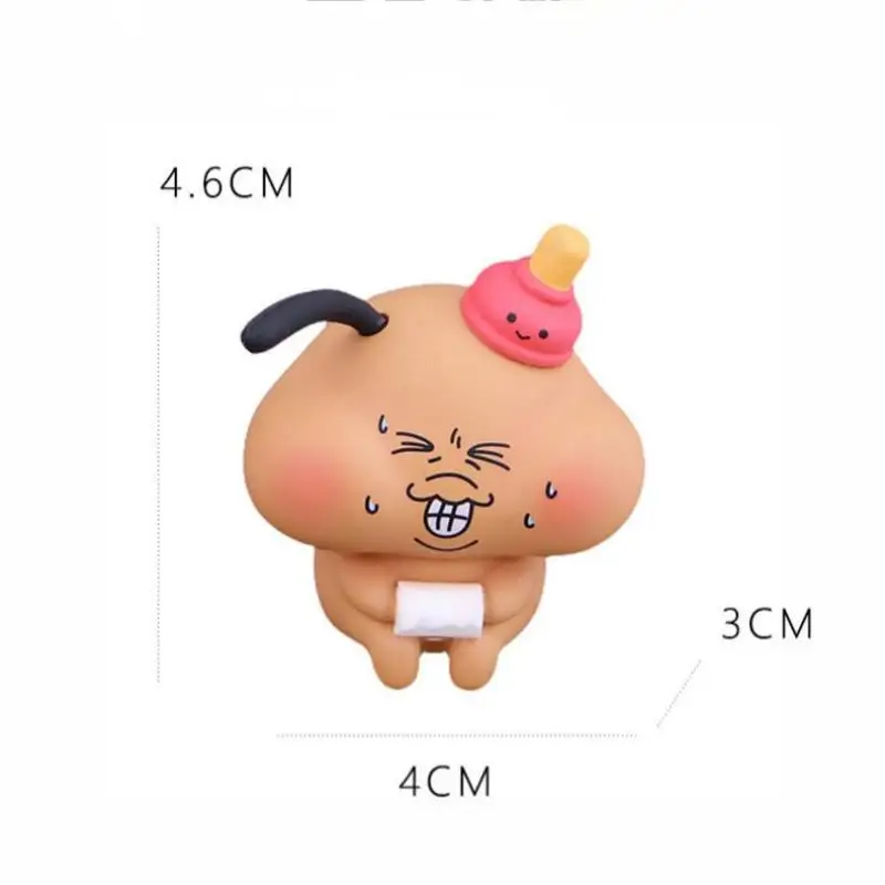 Cute Cartoon Bug Figurine Funny Animal Decor For Computer Monitor Edge Car Dashboard TV Monitor Desk Ornament Gifts