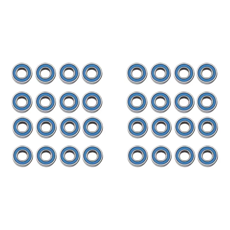 A02F-32Pcs Sealed Bearing Kit For Tamiya WR-02 WR02 RC Car Upgrade Parts Accessories