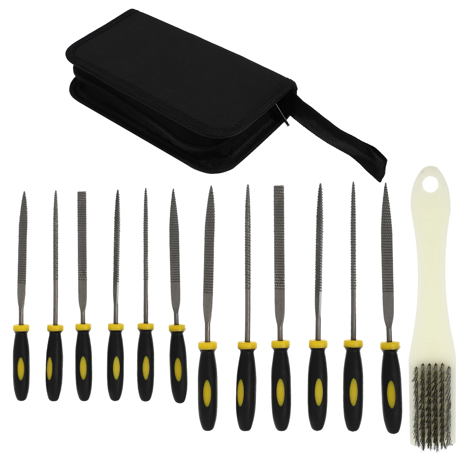 

2 Sets Woodworking Files H Tools for Ceramic Metal Glass Polishing DIY Grinding Accessories Carpenter File Set