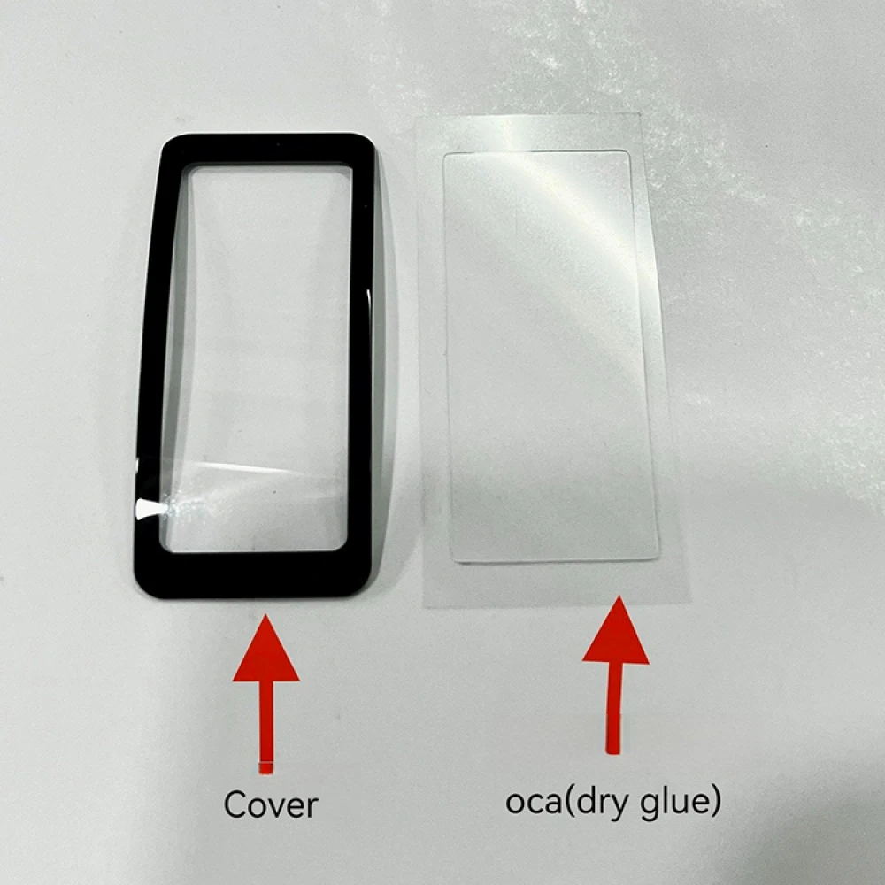 For Huawei B6/B7 Replacement  Watch Outer Screen Glass Cover with Dry Glue Plate Dedicated Repair Parts