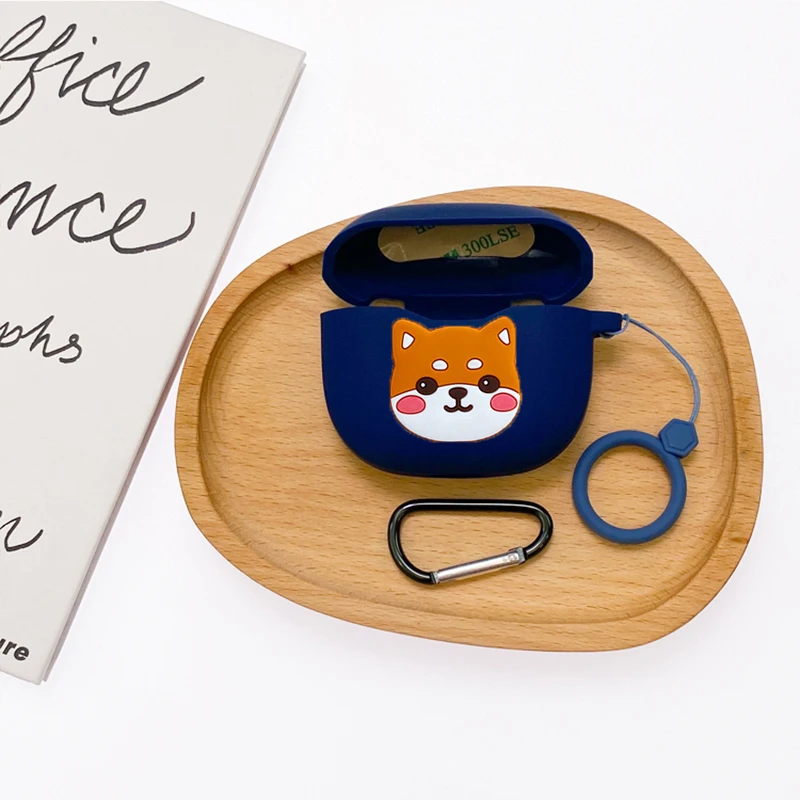 เคสการ์ตูนสำหรับ Technics เคส EAH-AZ60แหวนซิลิโคนป้องกันการตกป้องกันบลูทูธหูฟังฝาครอบอุปกรณ์เสริม