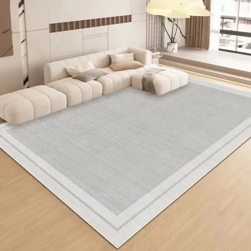VIKAMA Nordic Living Room Carpet Non-Slip Anti-Dirt Sofa Side Table Mat Bedroom Cloakroom Floor Rug Home Decor