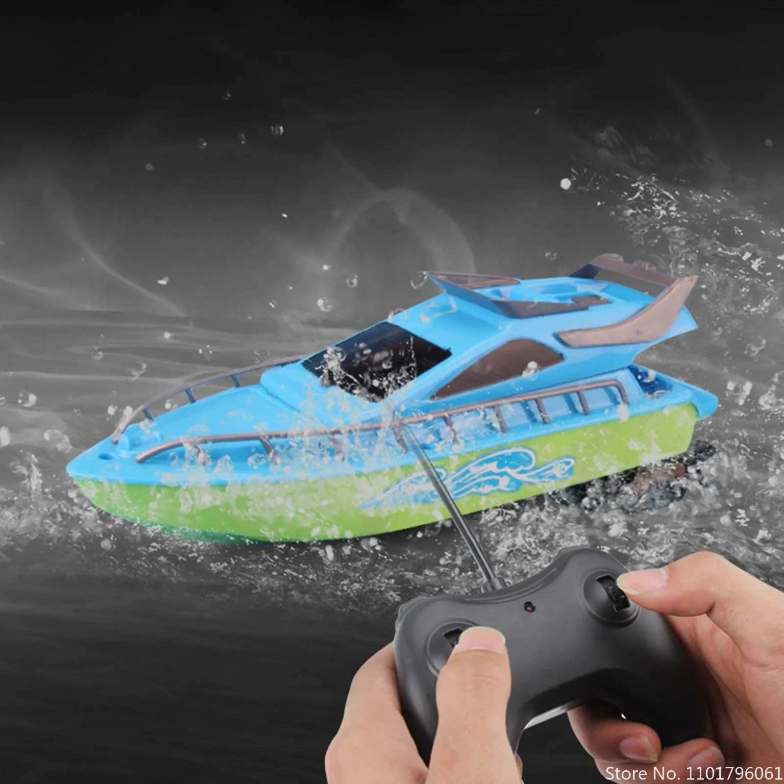 High Speed Upgrade Remote Control Speedboat Pools Lakes Outdoor Toys Electronic Wireless RC Boat for Boys Toy Children Gifts