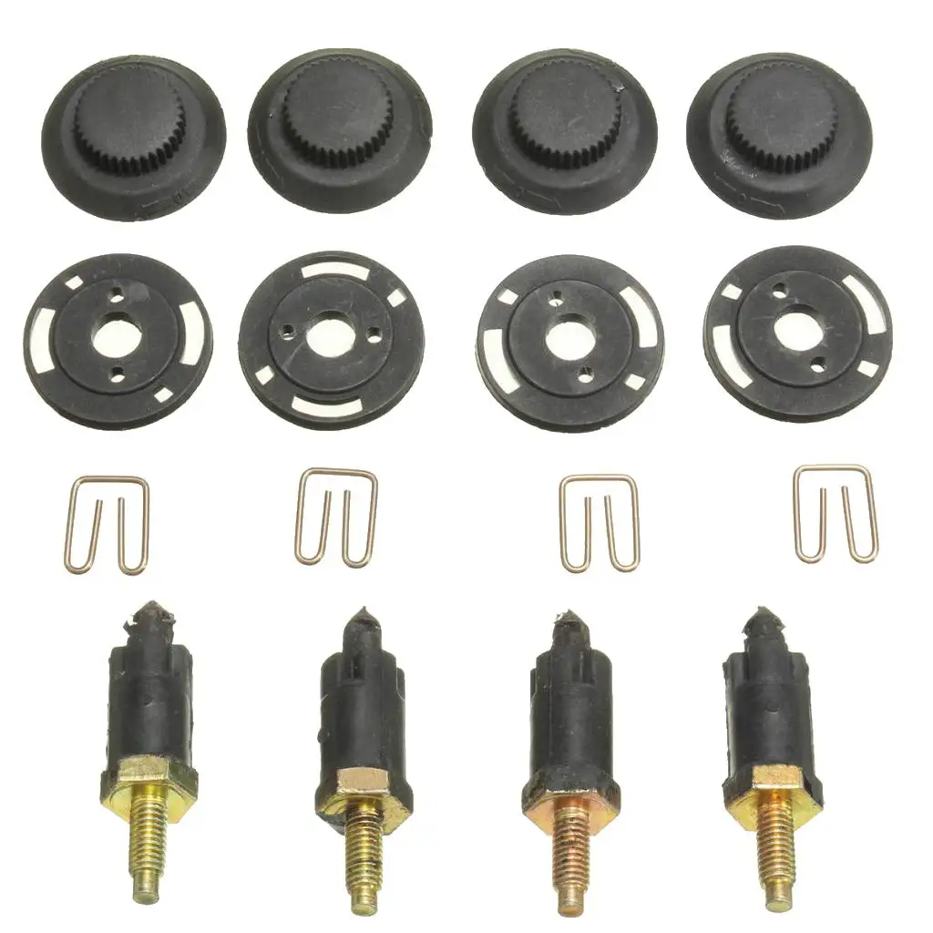 8 Pieces Easy Install 2.0HDI Engine Covers Clips & Bolts Studs for CITROEN PEUGEOT 307 406