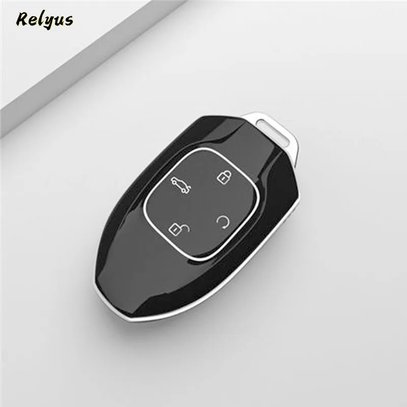 TPU Car Smart Key Case Cover Shell for Trumpchi GAC 2021 Empow J11 J12 J13 J14 J15 J16 GS8 Fob Keychain Accessories