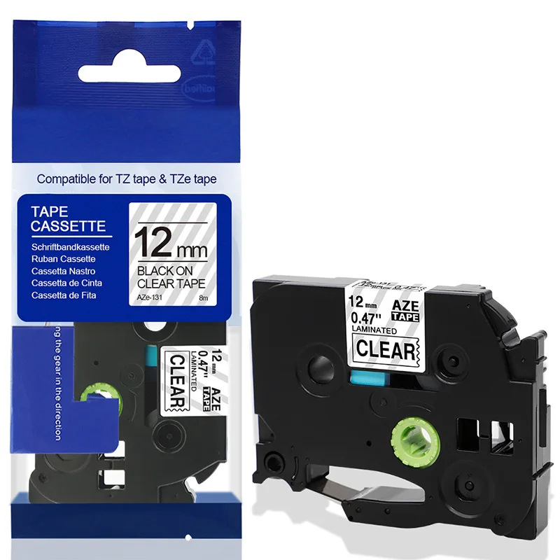 E1000 PRO Label Maker Machine met tape Draagbare labelprinter USB-C voor stroom Meerdere lettertypjes voor schoolkantoororganisatie