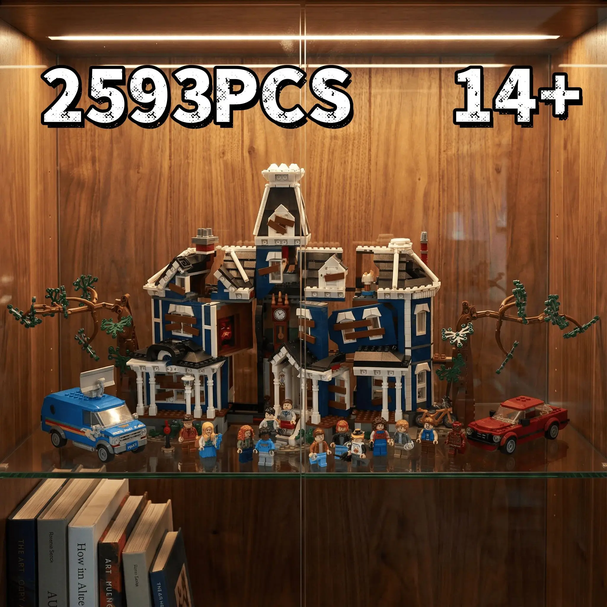 2026 in stock Building Blocks 2593pcs Model Building Kits Assemble Toys for Home Decor Adults Gifts