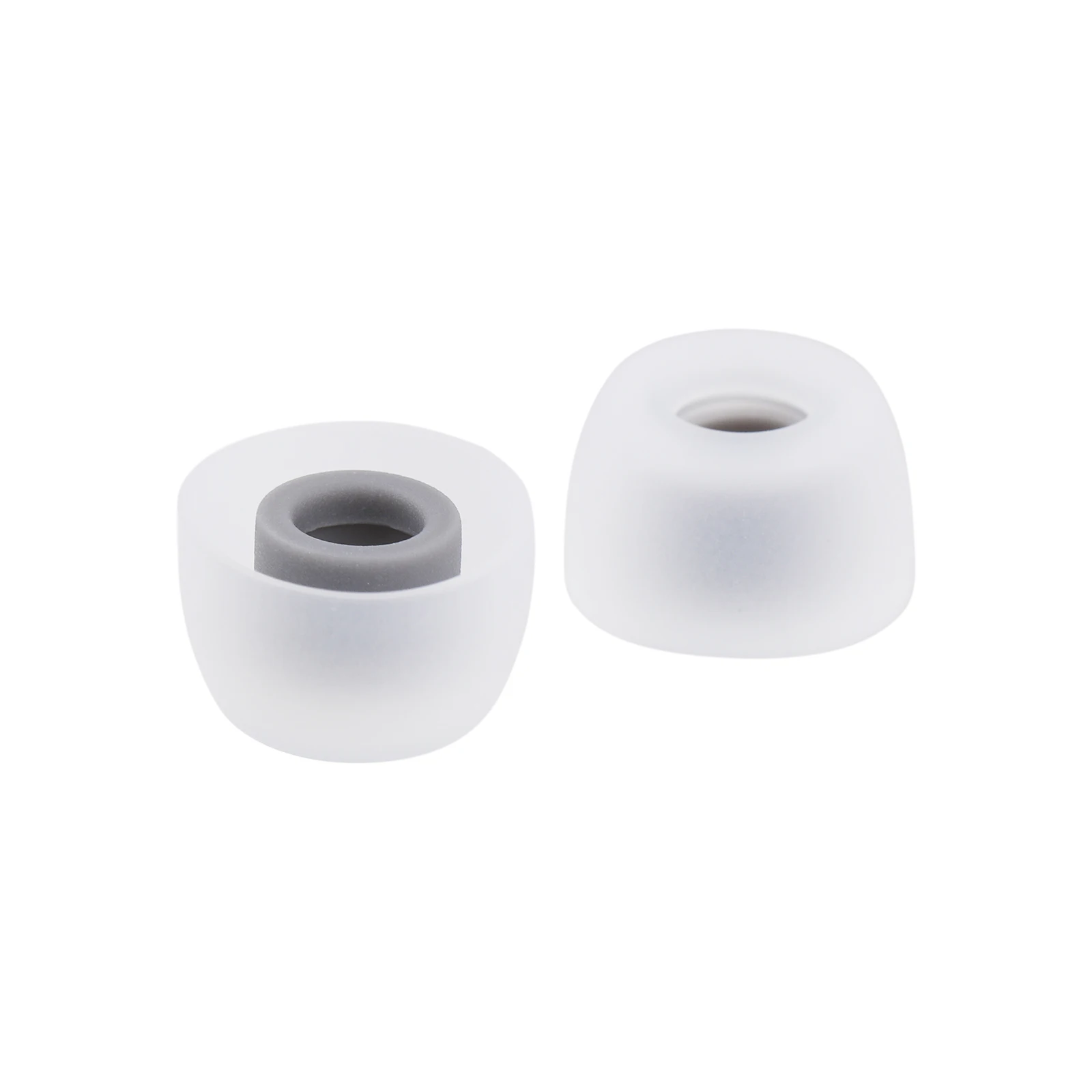 Kiwi Ears Flow Wide Bore Silicone IEM Ear Tips, 3 Sizes S/M/L with Skin-friendly IEM Eartips for Audiophiles