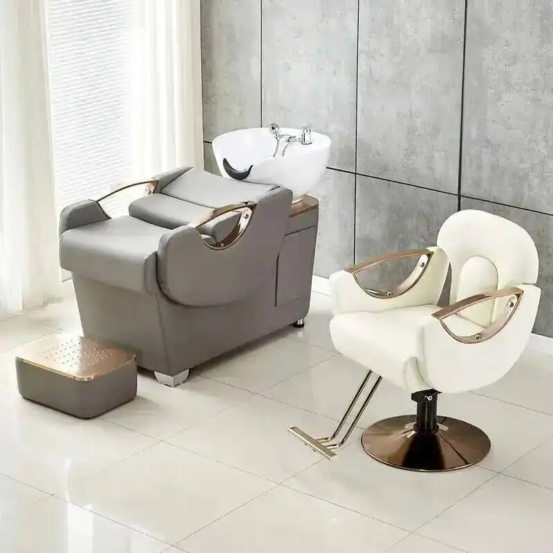 

Rotating Aesthetic Beauty Salon Vintage Chair Swivel Pedicure Barbers Armchairs Stylist Sillas Barberia Barber Equipment MQ50BC