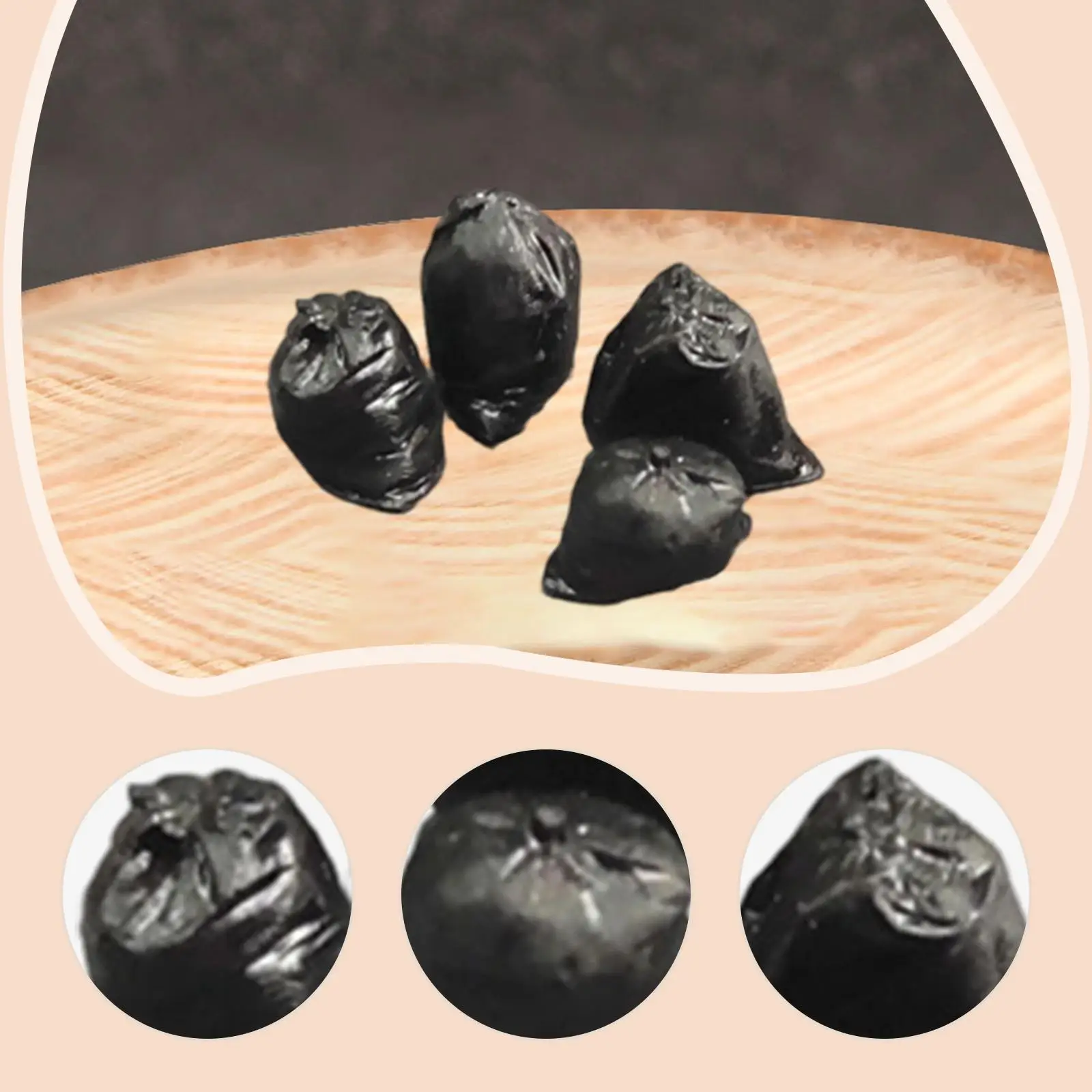 Plastic Mini Garbage Bag Model 1/64 Scale Miniature Waste Accessories DIY Kit for Kids Railway Diorama Scenery