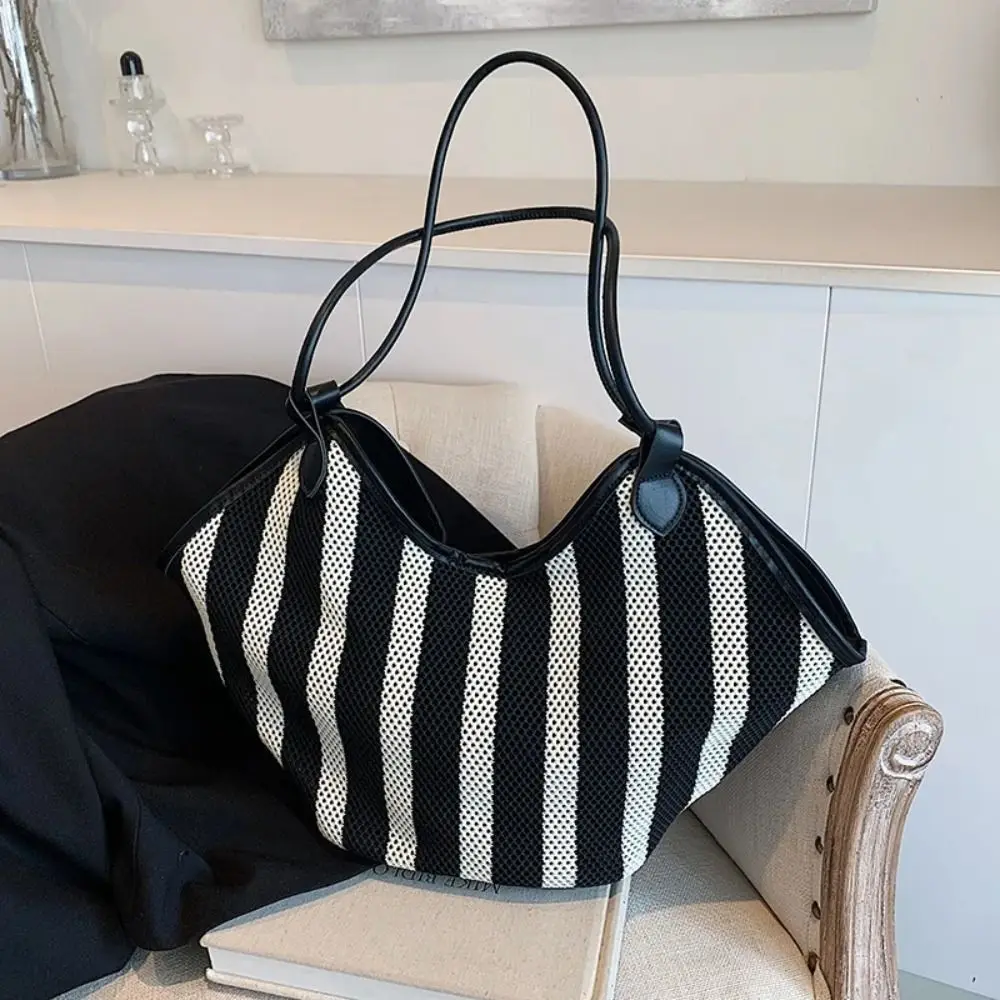 

Large Capacity Storage Shopping Bag Casual Fashion Straw Beach Bag Oversize Portable Basket Shopper Bag Women