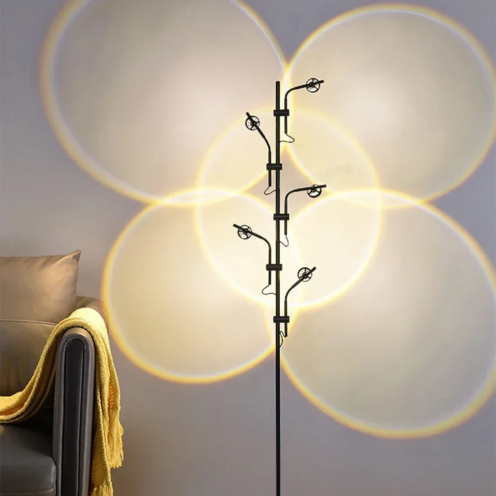 Modern Contemporary Floor Lamp Creative Italy Design Rainbow Led Floor Light 10W Living Room Stand Light Bedroom  Desk Lamp