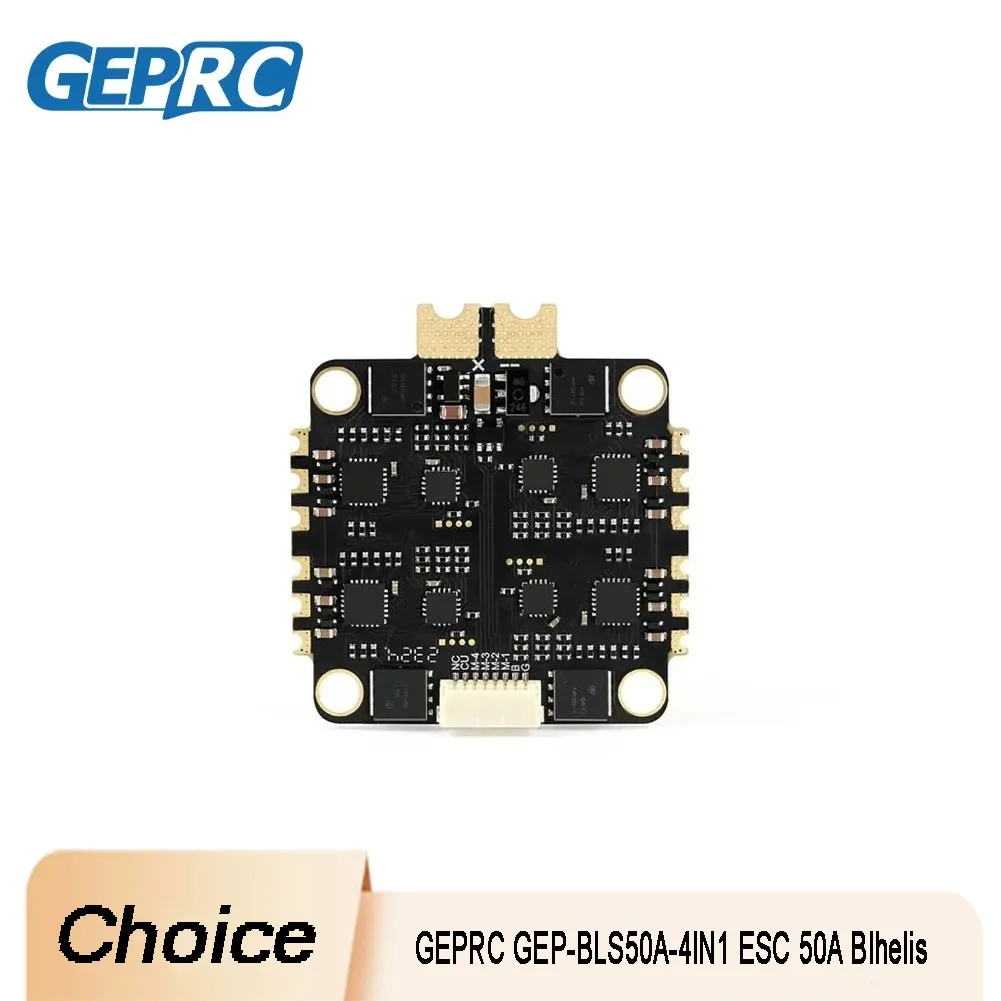 

GEPRC GEP-BLS50A-4IN1 50A Blheli_S 3-6S 55A Burst 13.7g For FPV Freestyle Pilots