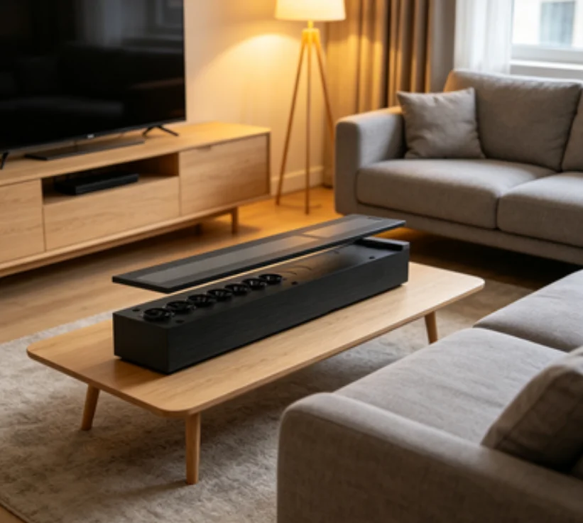 Audfly EA15 6x2 Coluna de Som com Beamforming e Array Digital Direcionável para Sala de Conferências