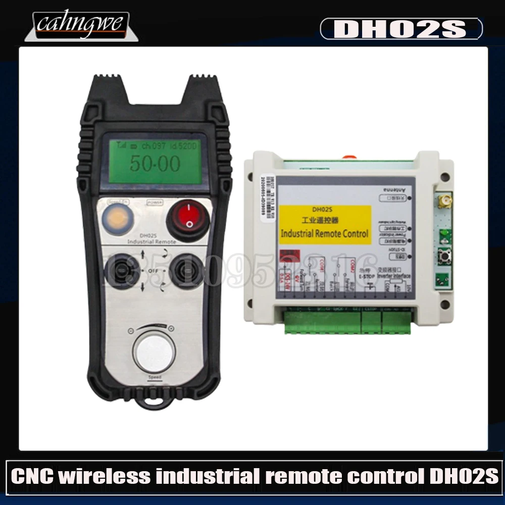 Cnc Wireless Industrial Remote Control Dh02s 4-way Switch Quantity Cutting Machine Wire Saw Crane Hoist Lifting Controller