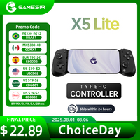 GameSir X5 Lite Mobile Gamepad For IPhone Android Phone Game Controller For Xbox Layout Game Hall Effect Joystick